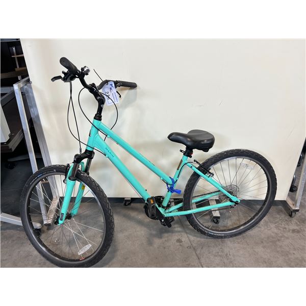 MARIN GREEN 24 SPEED HYBRID BIKE