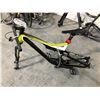 Image 1 : BLACK/GREEN SPECIALIZED STUMP JUMPER CARBON FIBER FRAME, FORKS, CRANK AND SEAT