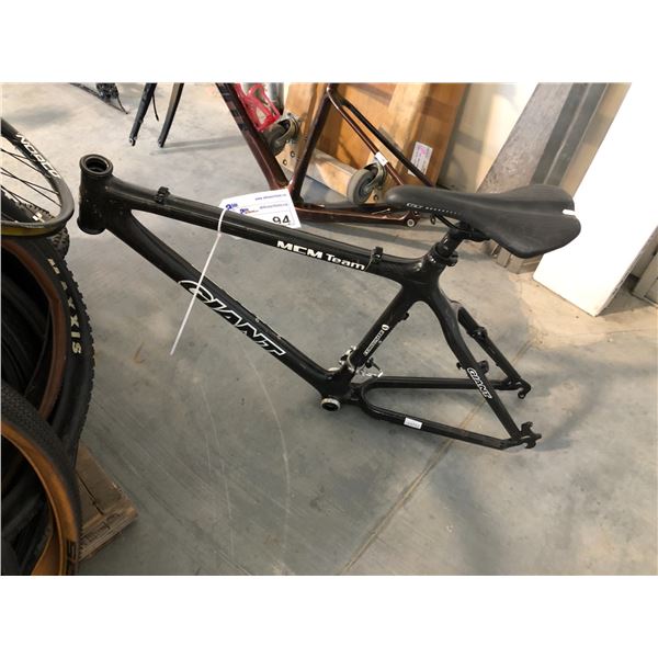 BLACK GIANT CARBON FIBER FRAME AND SEAT