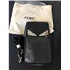Image 1 : BLACK FENDI CROSS BODY BAG MADE IN ITALY SN: SBS010 AOKK 188-0068 WITH DUST BAG