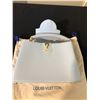 Image 3 : BABY BLUE LOUIS VUITTON  MADE IN PARIS HAND BAG WITH DUST BAG