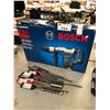 Image 1 : BOSCH 11264EVS ELECTRIC 1-5/8" SDS-MAX ROTARY HAMMER DRILL AND ASSORTED DRILL BITS