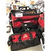Image 1 : HUSKY MOBILE TOOL BAG WITH CONTENTS OF ASSORTED HAND TOOLS AND HUSKY PORTABLE TOOL BAG (EMPTY)