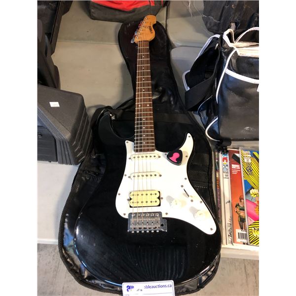 YAMAHA EG 112 ELECTRIC GUITAR WITH CARRY CASE