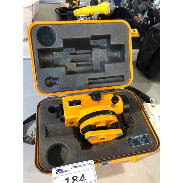 CANSEL AW-30 SURVEYING TELESCOPE WITH PADDED CARRY CASE