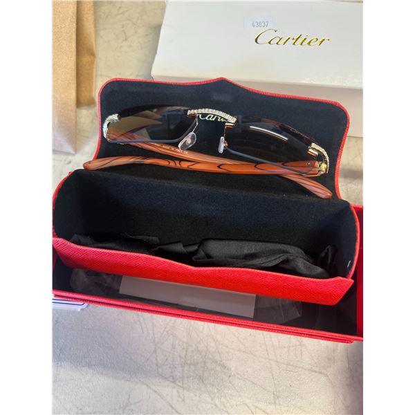 CARTIER SUNGLASSES (AUTHENTICITY UNKNOWN)