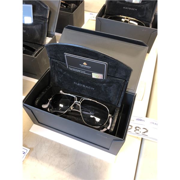 MAYBACH DESIGNER SUNGLASSES WITH CERTIFICATE OF AUTHENTICITY