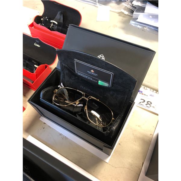 MAYBACH DESIGNER SUNGLASSES WITH CERTIFICATE OF AUTHENTICITY