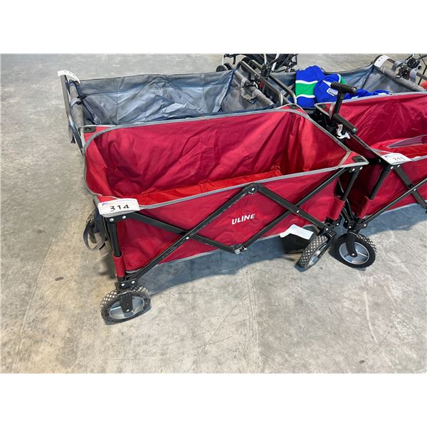 ULINE RED WAGON