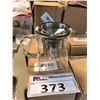 Image 2 : 26 GLASS TEA POTS WITH TEA STRAINER