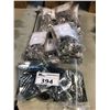 Image 1 : 10 BAGS OF 40 BABY ELEPHANT KEY CHAINS, DOORS STOPS AND ELECTRICAL COMPONENTS