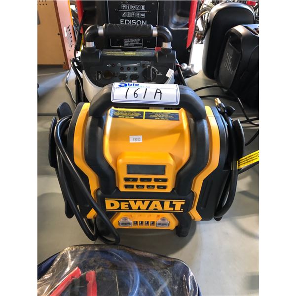 DEWALT DXAEPS14 POWER STATION, ELIMINATOR 100DW BOOSTER PACK AND JUMPER CABLES