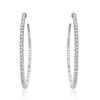 Image 1 : 5.95ct Diamond 14K White Gold 16.75gm Earrings