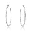 Image 4 : 5.95ct Diamond 14K White Gold 16.75gm Earrings