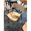 Image 2 : DESIGN WITHIN REACH NARIN NATURAL OAK FOLDING CHAIR