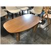 Image 2 : DESIGN WITHIN REACH OHM 51" X 24" WALNUT COFFEE TABLE, RETAIL VALUE $1,750.00 CAD