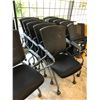 Image 2 : BLACK MESH BACK MOBILE NESTING CHAIR