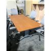 Image 2 : MAPLE 6' X 3' MOBILE CONFERENCE TABLE