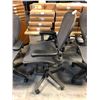 Image 3 : HERMAN MILLER AERON GRAPHITE FULLY ADJUSTABLE TASK CHAIR SIZE C RETAIL PRICE $2243 CAN