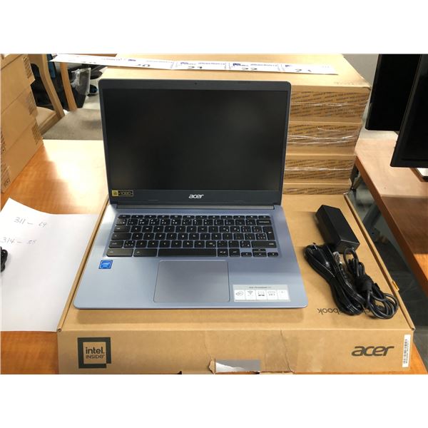 ACER CHROMEBOOK 314 14  LAPTOP COMPUTER WITH POWER SUPPLY