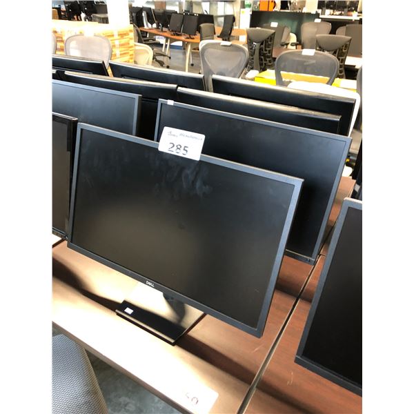 2 DELL 24  LCD MONITORS- NO POWER CORD