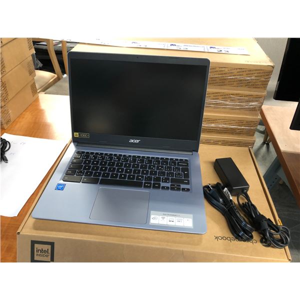 ACER CHROMEBOOK 314 14  LAPTOP COMPUTER WITH POWER SUPPLY