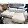 Image 2 : DESIGN WITHIN REACH MAGS SOFT LOW ONE ARM SECTIONAL GREY 98" X 54", RETAIL VALUE $5,870.00