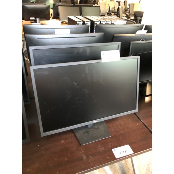 2 DELL 24" LCD MONITORS - NO POWER CORD