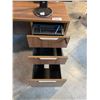 Image 2 : ASH 48" X 24" 3 DRAWER COMPUTER DESK