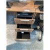 Image 2 : ASH 48" X 24" 3 DRAWER COMPUTER DESK