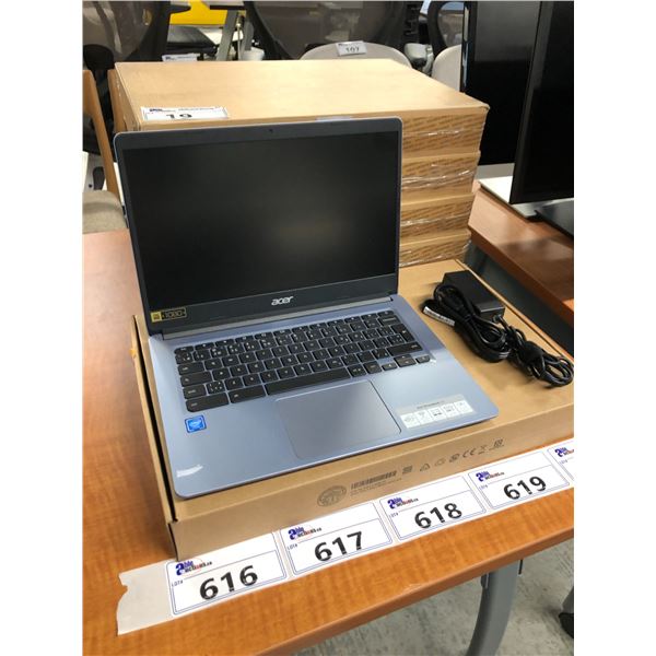 ACER CHROMEBOOK 314 14  NOTEBOOK COMPUTER WITH POWER SUPPLY