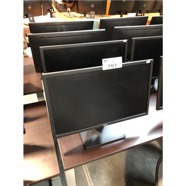 2 DELL 24" LCD MONITORS - NO POWER CORDS