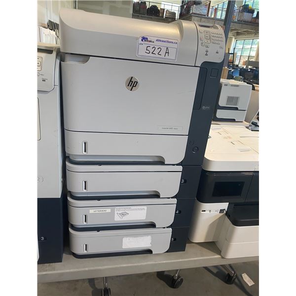 HP LASERJET 600 NETWORK PRINTER WITH 4 PAPER TRAYS