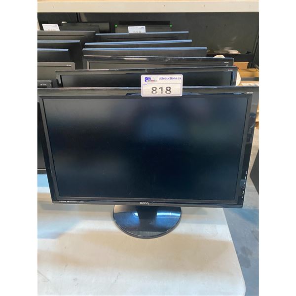 3 BENQ 24  LCD MONITORS - NO POWER CORDS