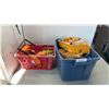 Image 1 : BOX BASKET AND CRATE OF TOOL, TOOL BELTS AND SHOP FLUIDS