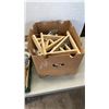 Image 2 : 2 BOXES OF HARWARE AND BRACKETS