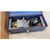Image 9 : BOX AND TOOLBOX OF POWER TOOLS, CORDLESS BATTERIES CHARGERS AND MORE