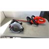 Image 1 : ELECTRIC HEDGE TRIMMER AND SKILSAW CIRCULAR SAW BOTHVERY GOOD CONDITION AND WORKING
