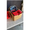Image 2 : TOOLBOX WITH CONTENTS AND LOT OF PARTS BINS