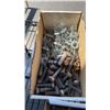 Image 8 : LOT OF FASTENERS, BRACKETS AND WOOD BORING BITS