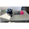 Image 1 : ONE STEP HAIR DRYER AND KIDS MOTORCYCLE HELMET