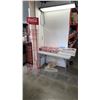 Image 1 : COCACOLA  METAL DISPLAY RACK WITH NEW AB BUILDER AND LIGHTED LAP DESK