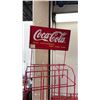 Image 3 : COCACOLA  METAL DISPLAY RACK WITH NEW AB BUILDER AND LIGHTED LAP DESK