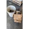 Image 1 : BUCKET AND 2 BOXES OF LARGE BOLTS AND WASHERS