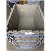 Image 3 : STACK OF 15 TOTES WITH BUILT IN INTERLOCKING LIDS