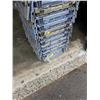Image 2 : STACK OF 15 TOTES WITH BUILT IN INTERLOCKING LIDS