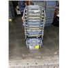 Image 1 : STACK OF 15 TOTES WITH BUILT IN INTERLOCKING LIDS