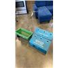 Image 1 : METAL HOSE AND TUBING CABINET WITH SEED SPREADER