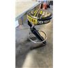 Image 3 : MONROE SHOCK STOOL WITH 3FT X2FT METAL MONROE SIGN