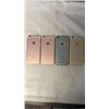Image 2 : 4 APPLE IPHONE 6S, 2 ROSE GOLD, 1 SPACY GREY, 1 GOLD  - PARTS ONLY, NOT GUARANTEED TO WORK